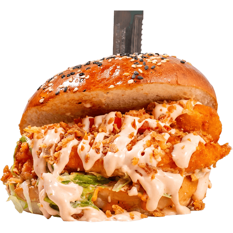 Crispy Chipotle Burger
