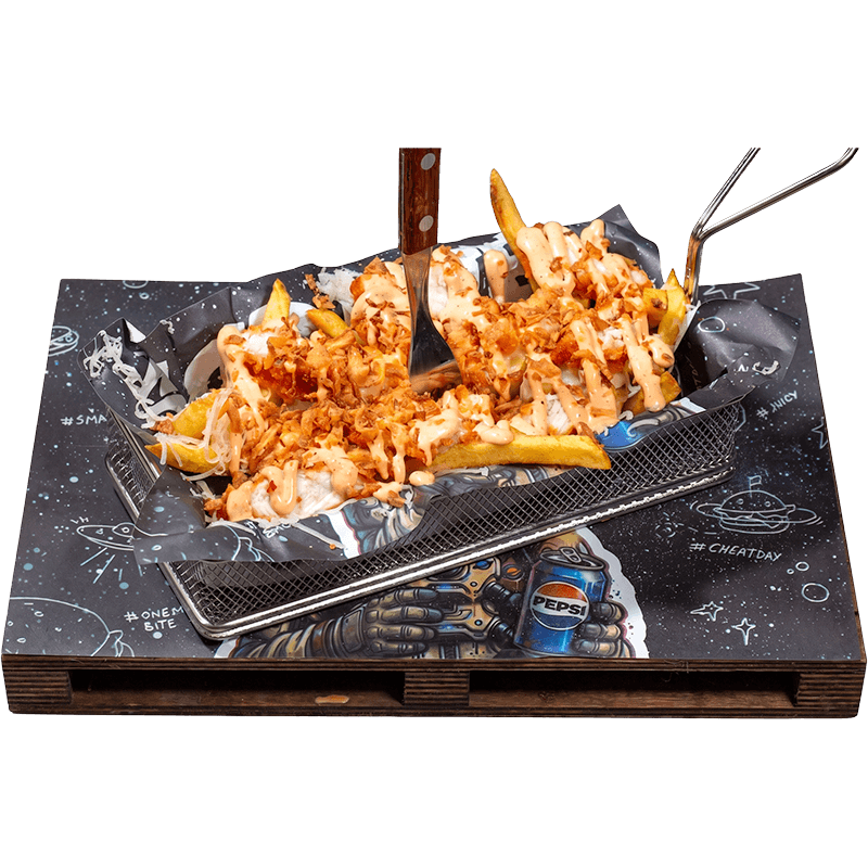 Crispy Chipotle Loaded Fries