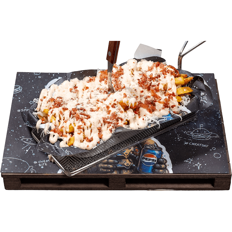 Cheesy Bacon Loaded Fries