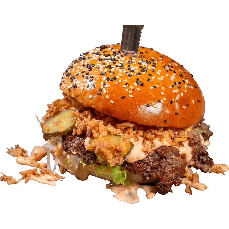 Spicy cheesburger