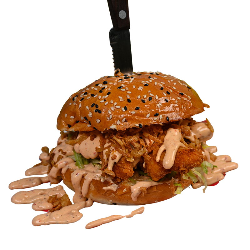 Crispy Chipotle Burger